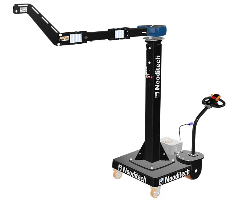 Potence Mobile de Neoditech pour la manipulation de charges jusqu'à 100 kg