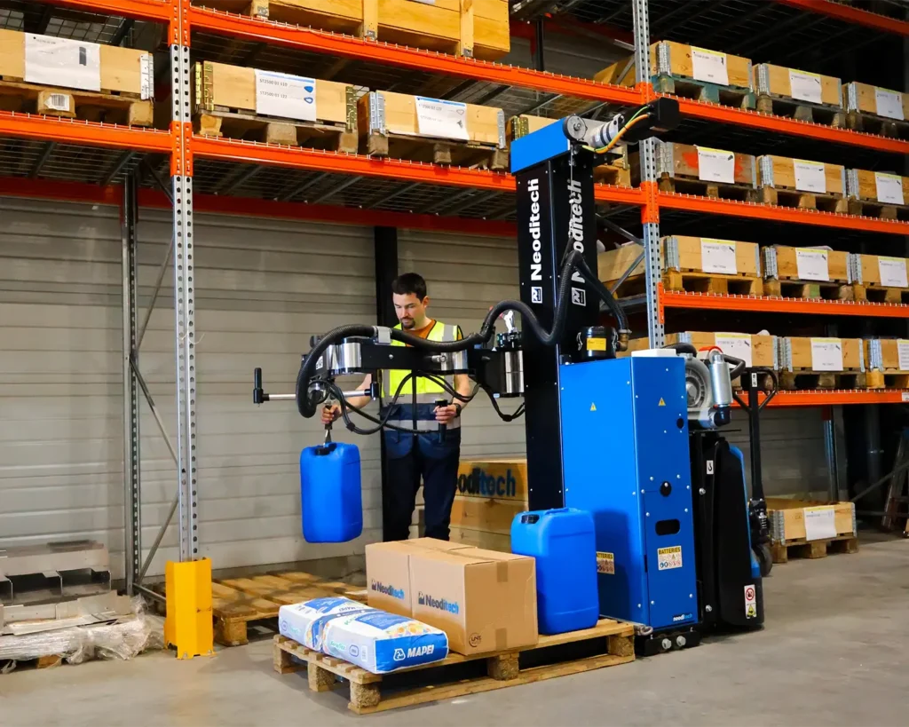 manutention logistique entrepôt Neoditech