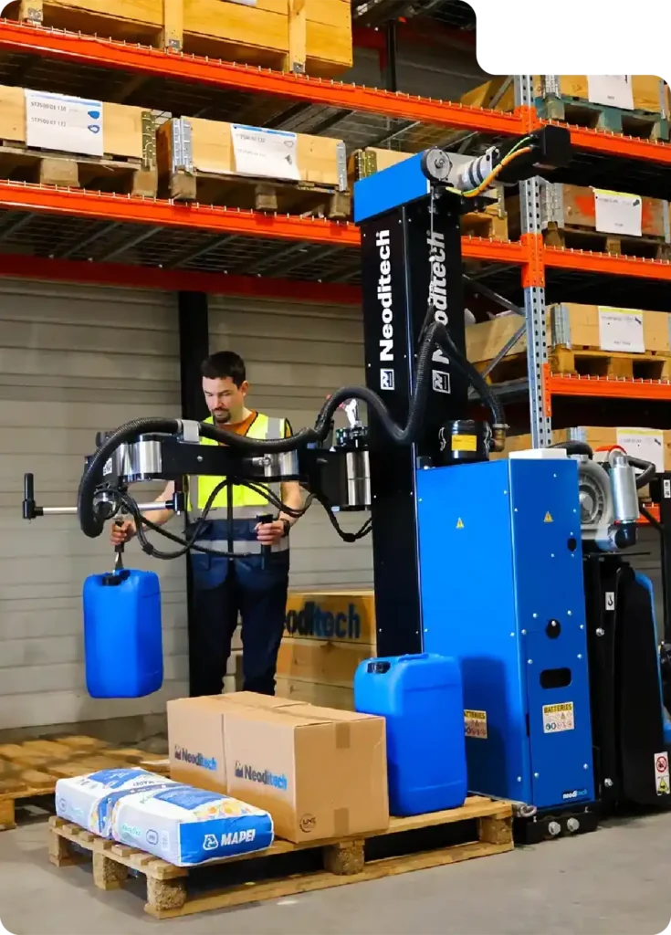 Mobile Order Picking Arm, ergonomic lifting equipment industry